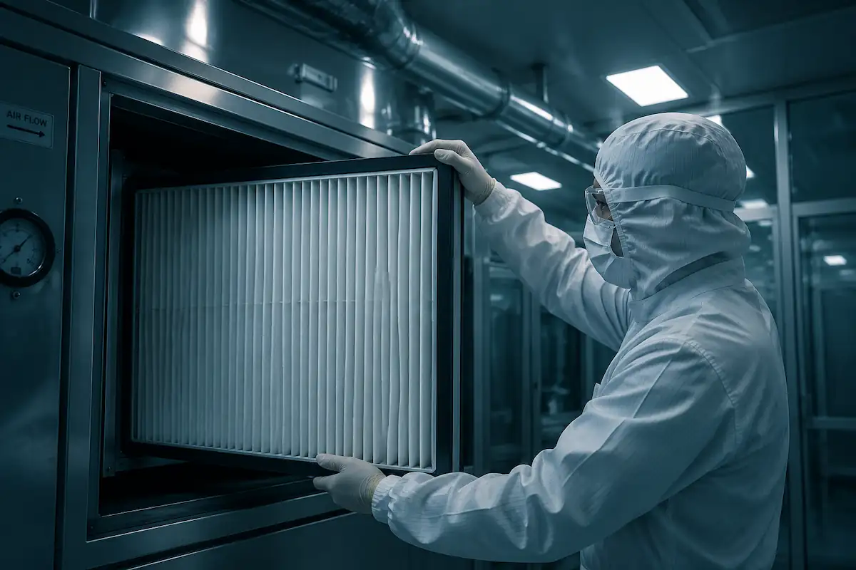 Industrial manufacturing plant