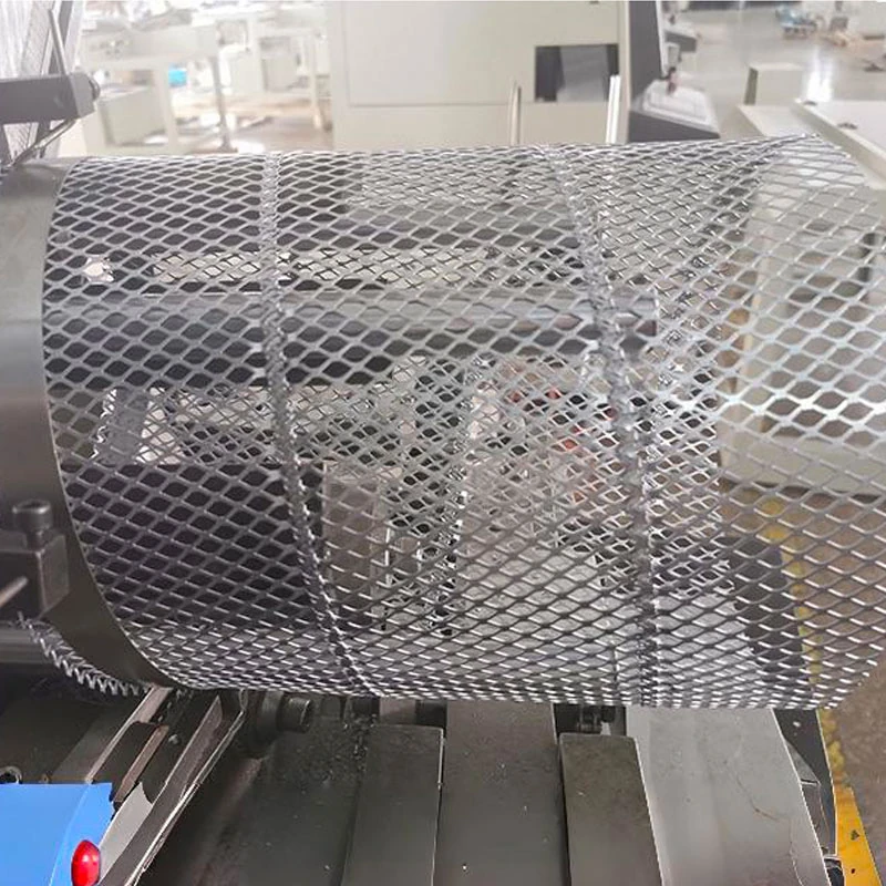 109mm expanded metal spiral tube making machine