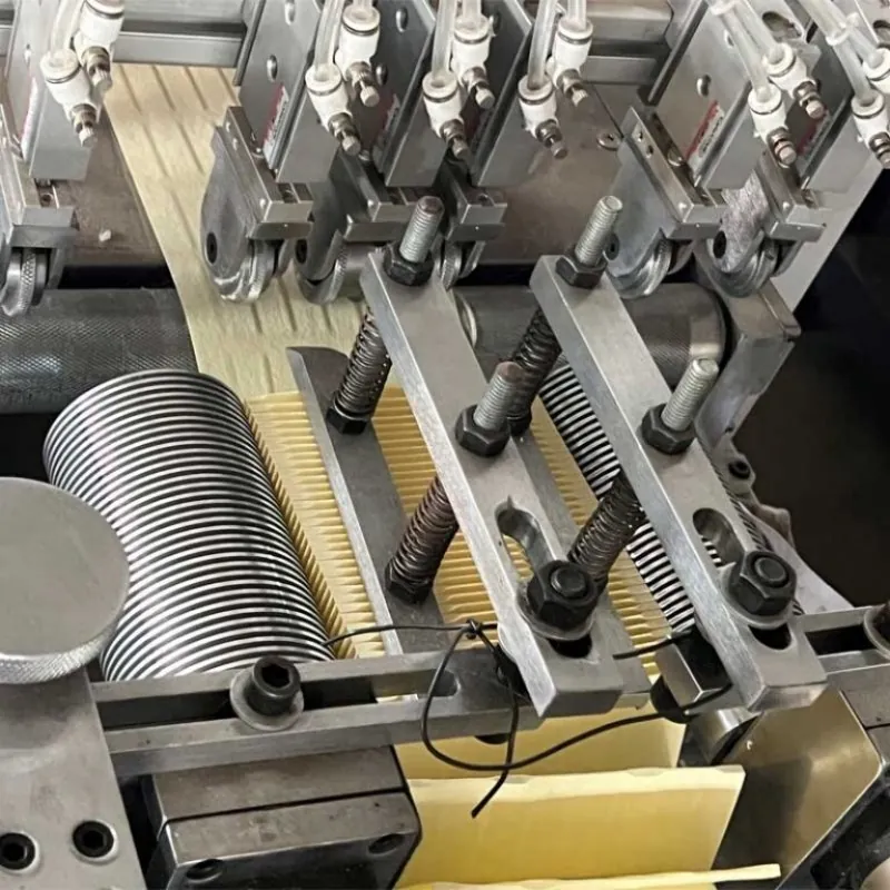 automatic panel air filter rotary pleating machine
