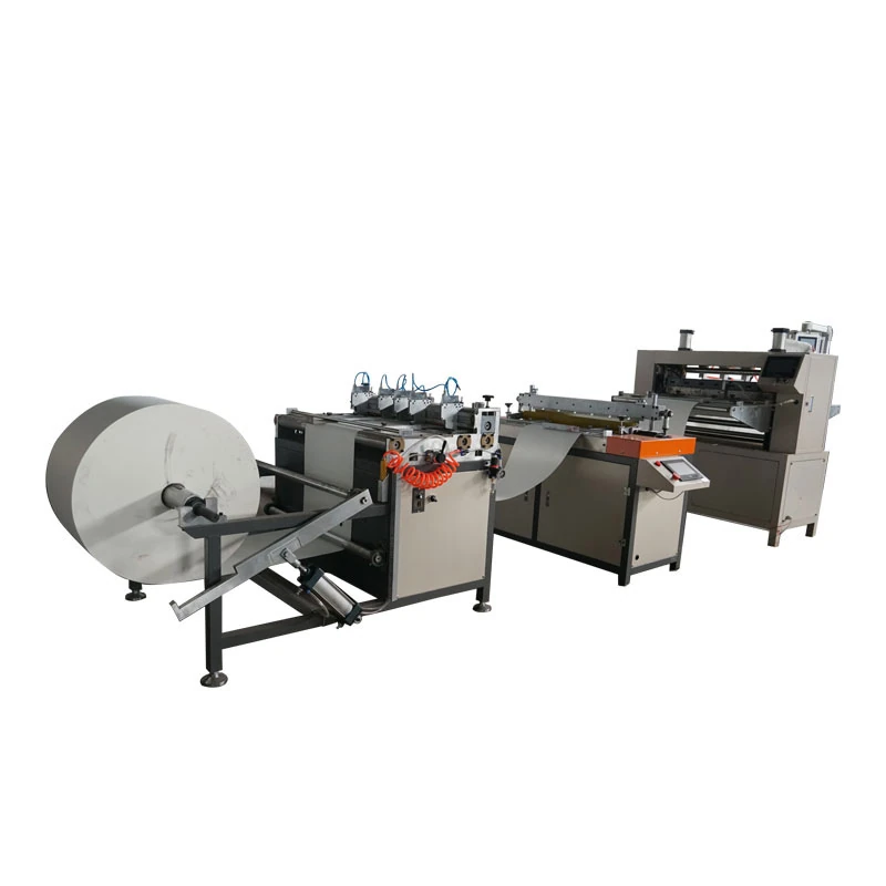Automatic Pre-Slitting, Marking & Knife Pleating Machine