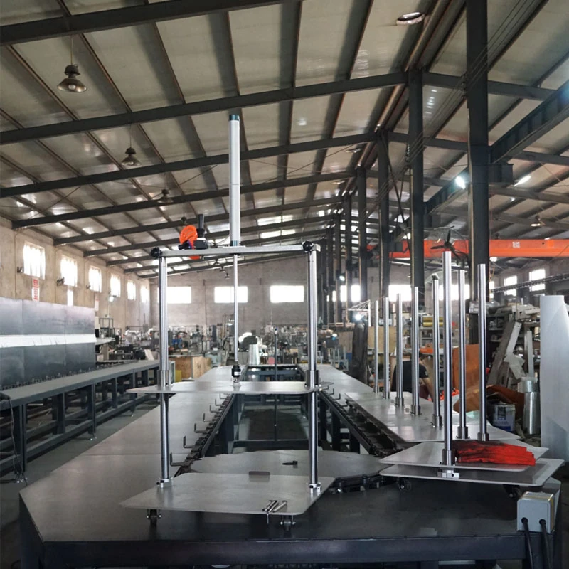 automatic rotary pu curing oven for air filters
