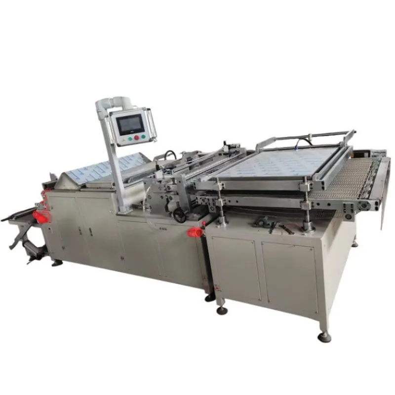 automatic rotary pleating machine for heavy air filters