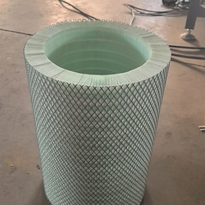 heavy duty air filter pleating production line
