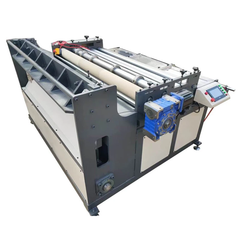 heavy duty automatic leveling, slitting & cutting machine
