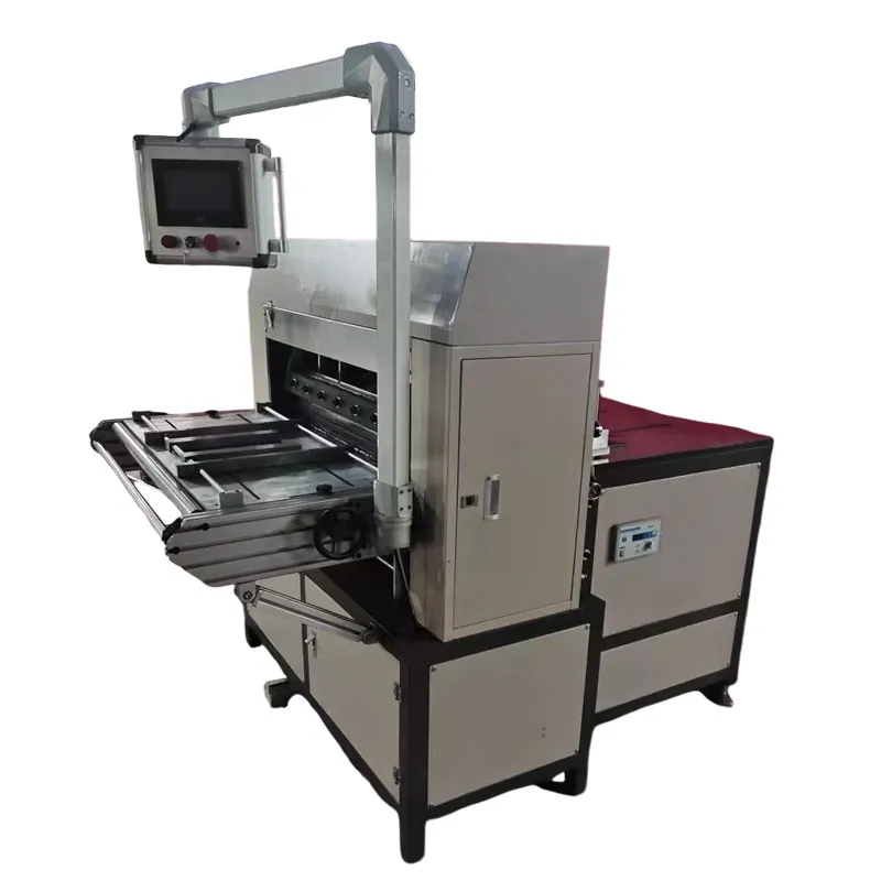 heavy duty strengthened knife pleating machine for filter media