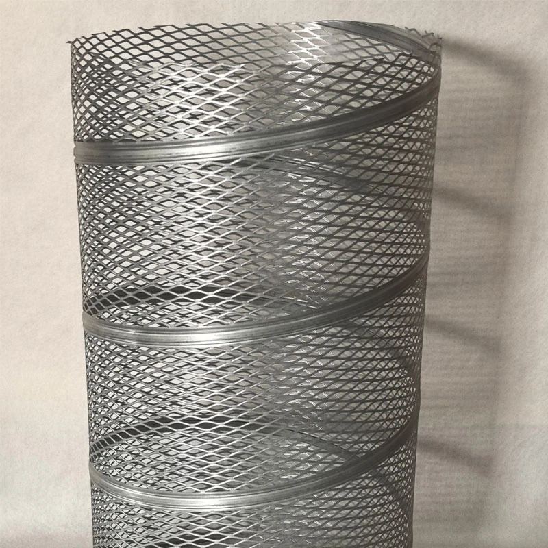 industrial spiral tube machine for air filter support mesh