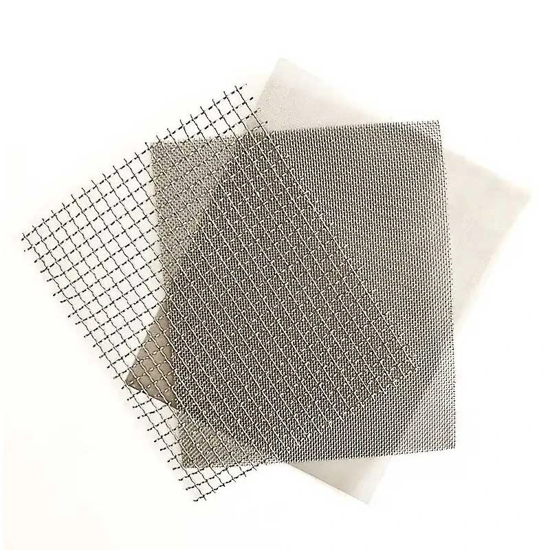 automatic metal mesh flattening & cutting machine
