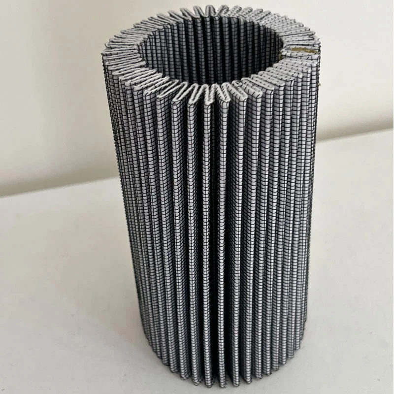 Epoxy Coated Wire Mesh for Hydraulic & Air Filter Support