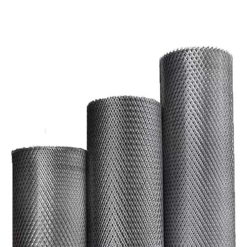 expanded metal diamond mesh for air filter support