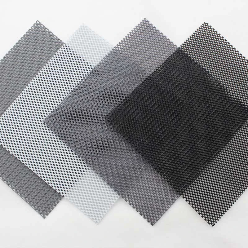 expanded metal diamond mesh for air filter support
